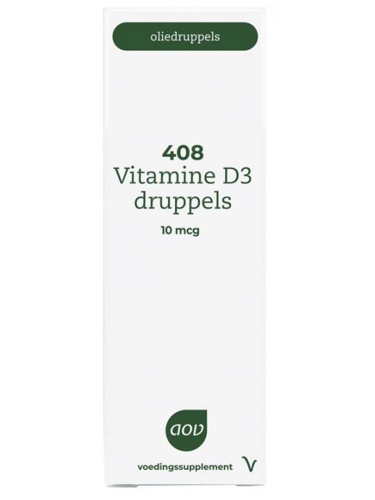 408 Vitamine D3 druppels 10mcg
