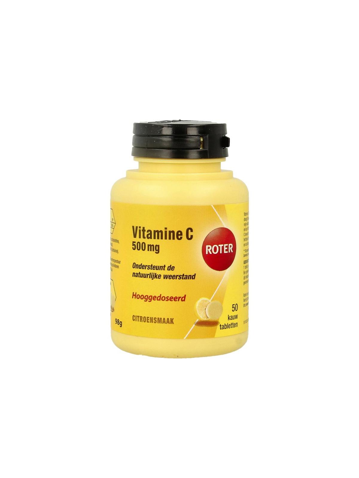 Vitamine C 500 mg citroen