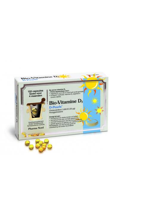 Bio vitamine D3 25 mcg 1000IE