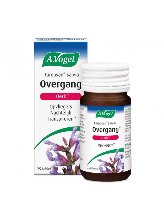 Famosan salvia overgang sterk