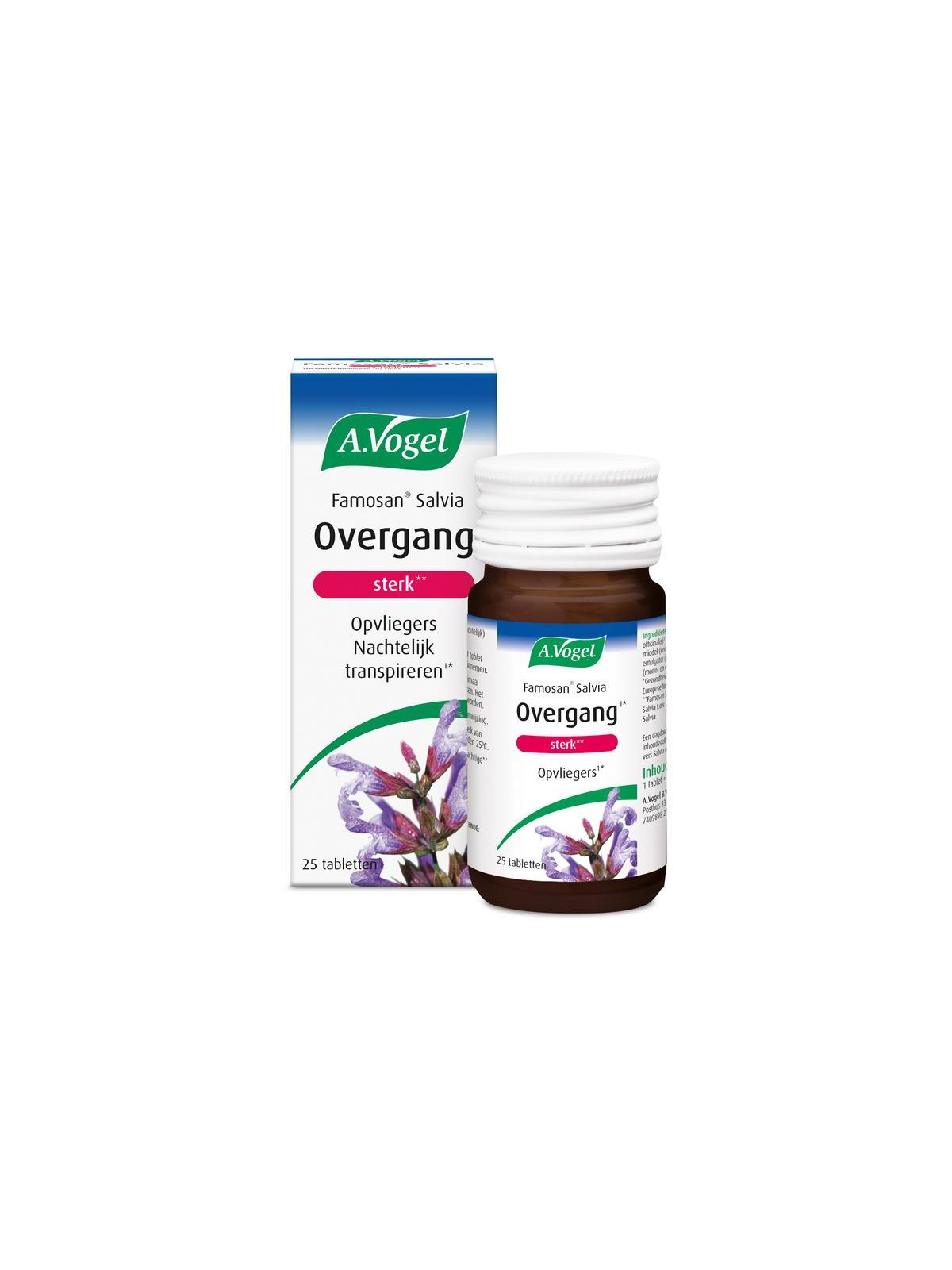 Famosan salvia overgang sterk