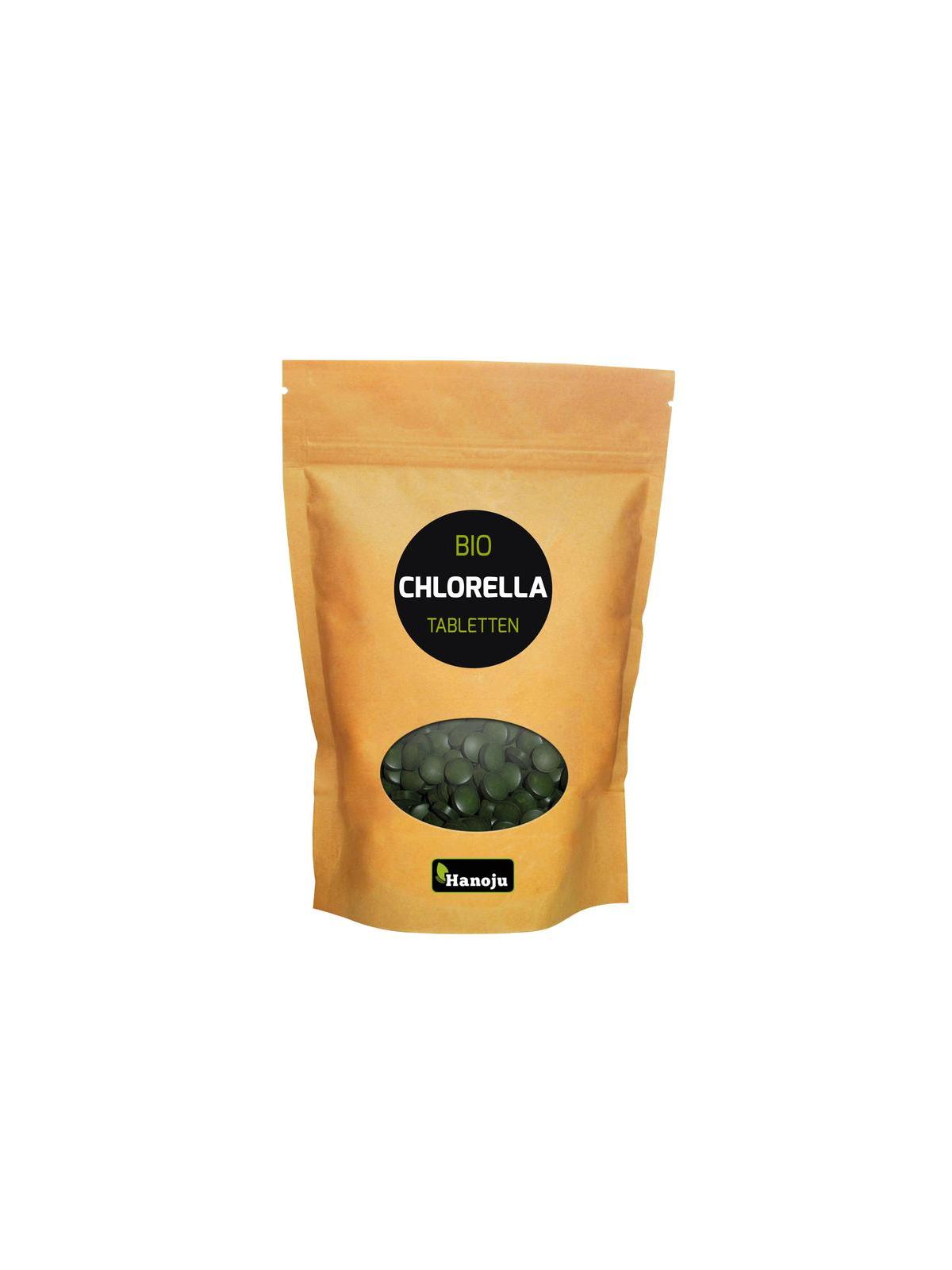 Bio chlorella tabletten papier zak