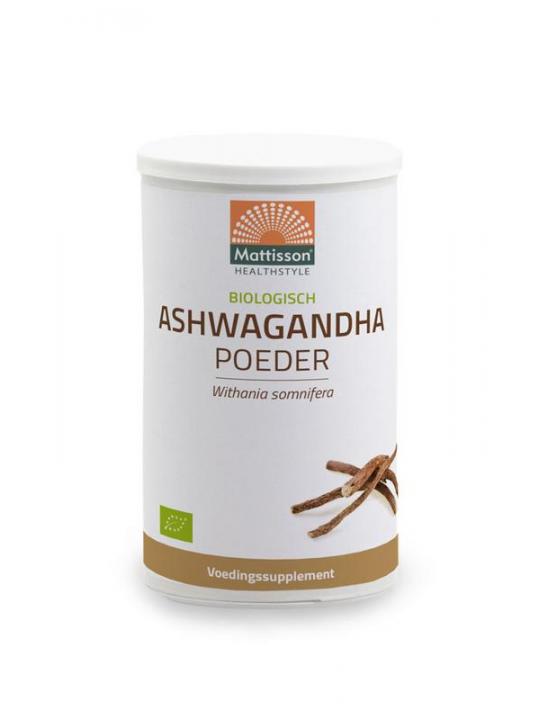 Ashwagandha poeder withania somnifera bio