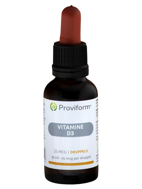 Vitamine D3 25mcg druppels