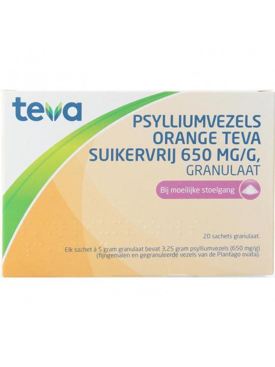 Psylliumvezels orange granulaat SKV