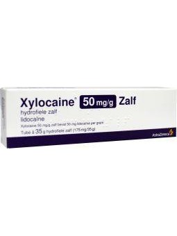 Hydrofiele zalf lidocaine 50mg/g