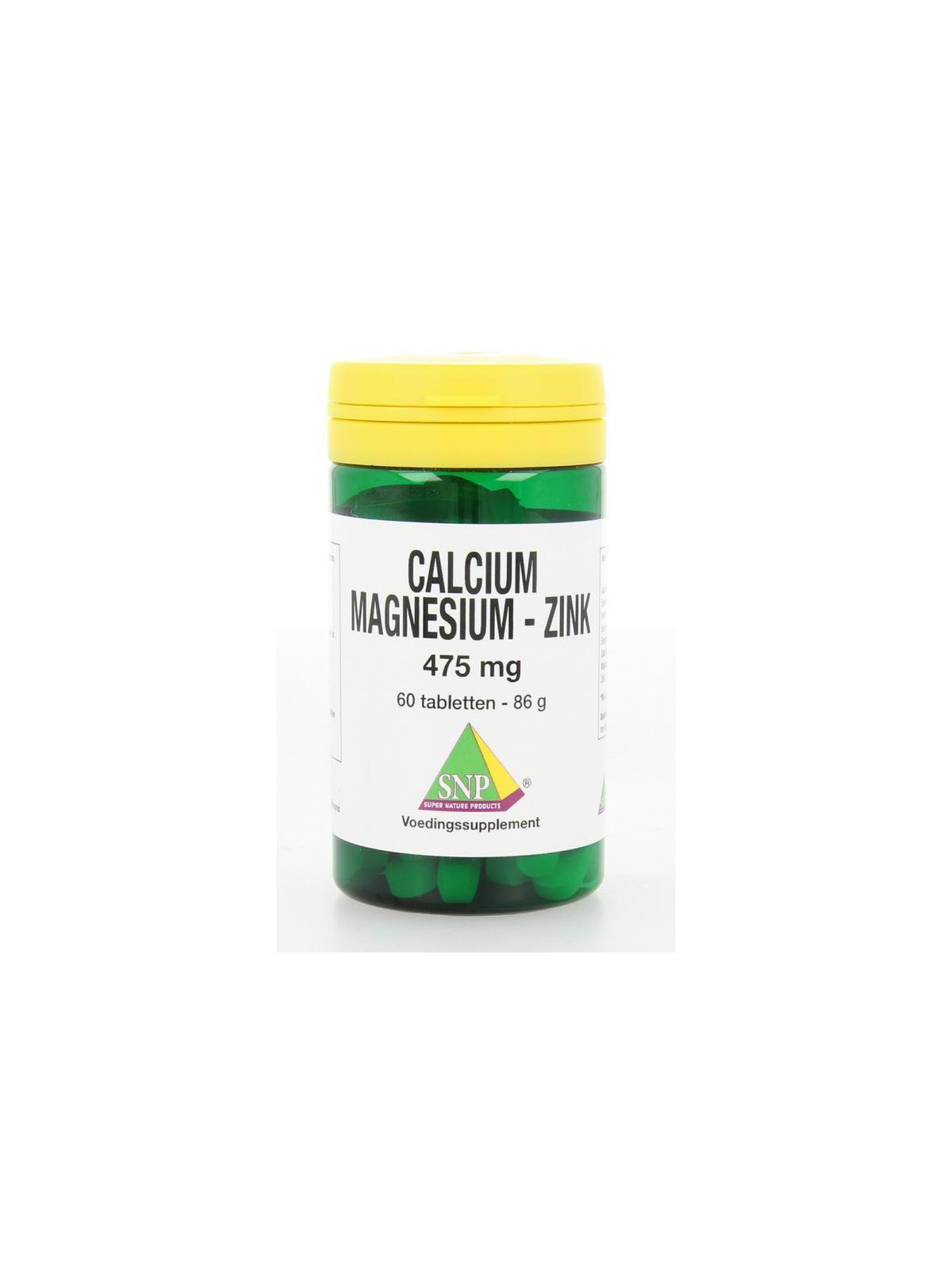 Calcium magnesium zink 475 mg