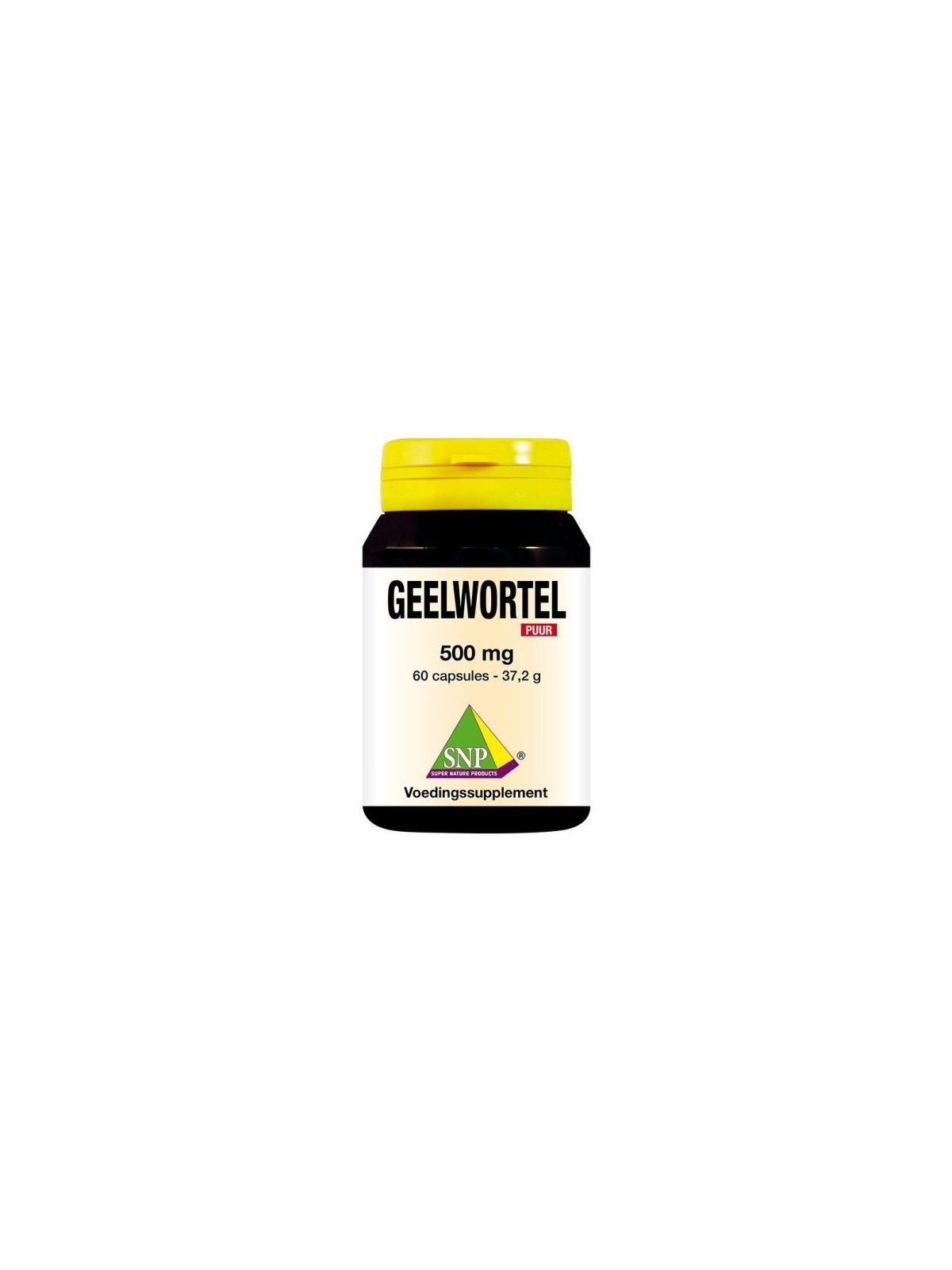 Geelwortel curcuma 500 mg puur