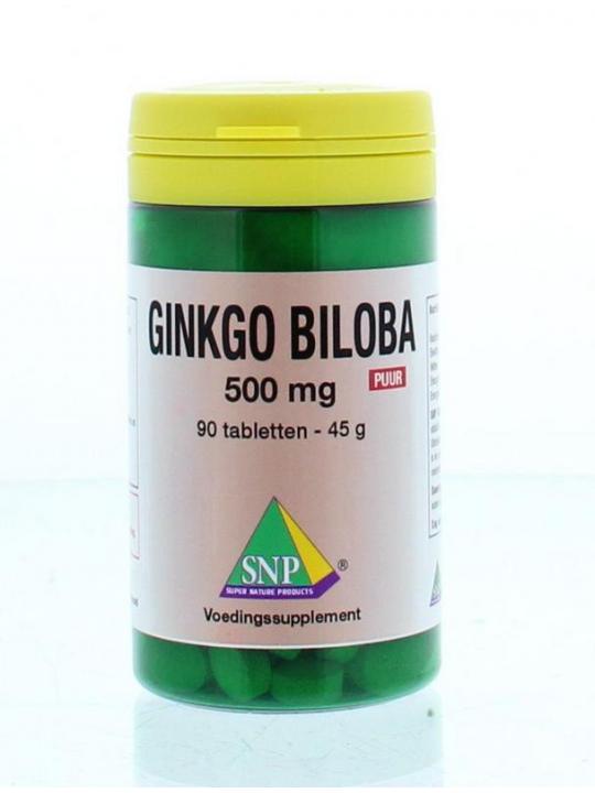 Ginkgo biloba 500 mg puur