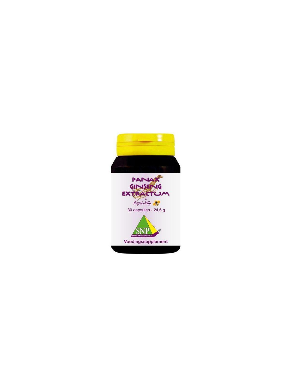 Panax ginseng extract & royal jelly 700 mg