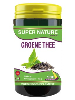 Groene thee 500 mg puur