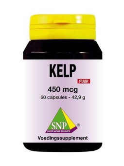 Kelp jodium puur 450 mcg