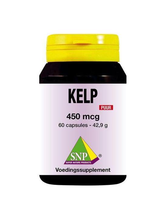 Kelp jodium puur 450 mcg