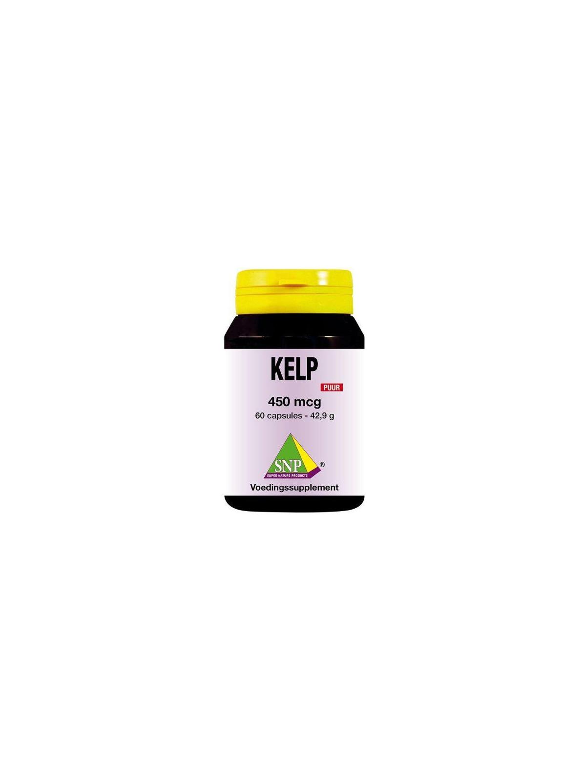 Kelp jodium puur 450 mcg