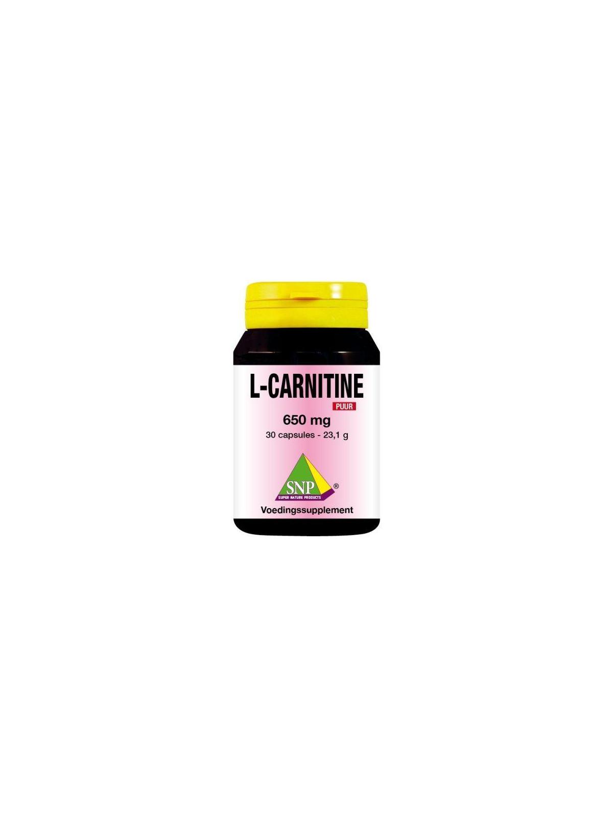 L-Carnitine 650mg puur