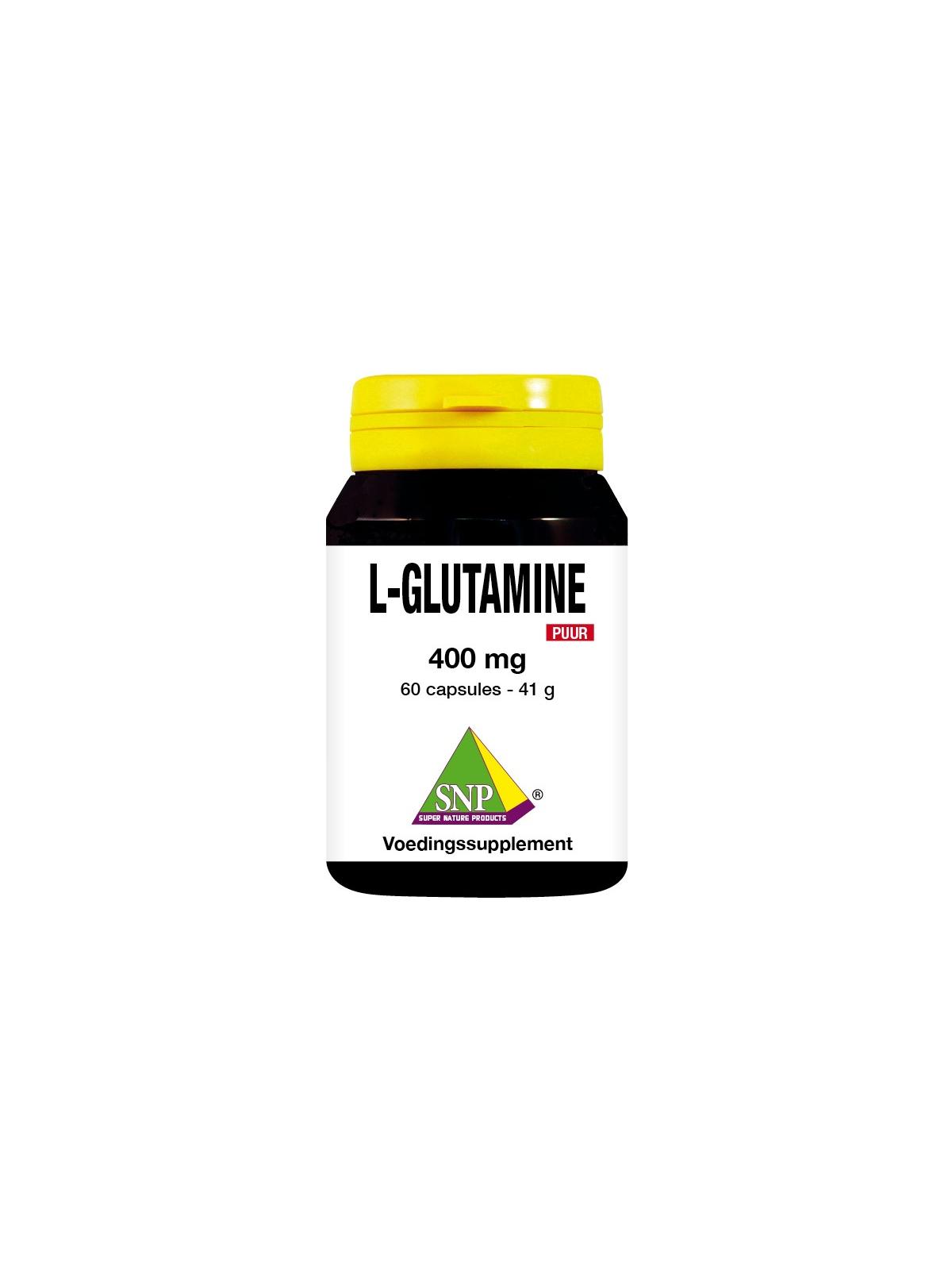 L-Glutamine 400 mg puur