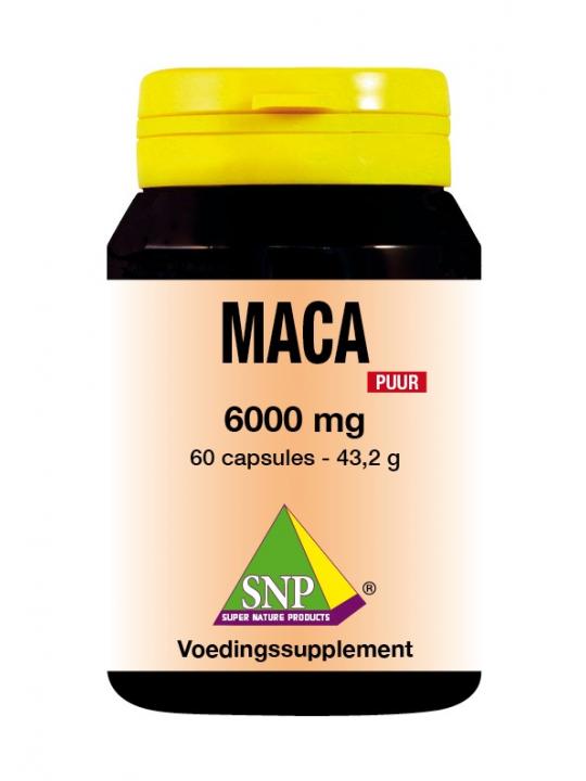 Maca 6000 mg puur