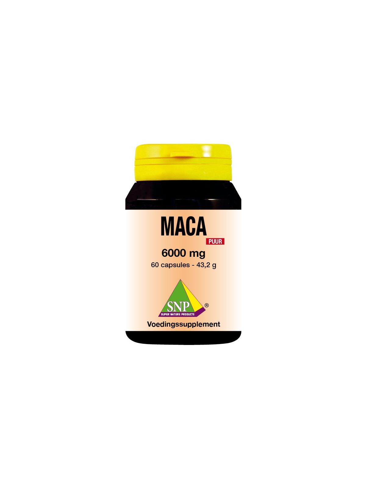 Maca 6000 mg puur