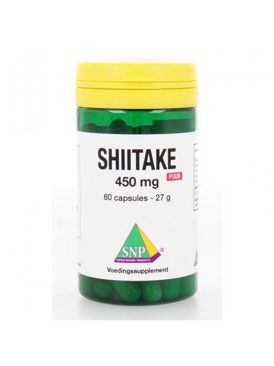 Shiitake 450 mg puur