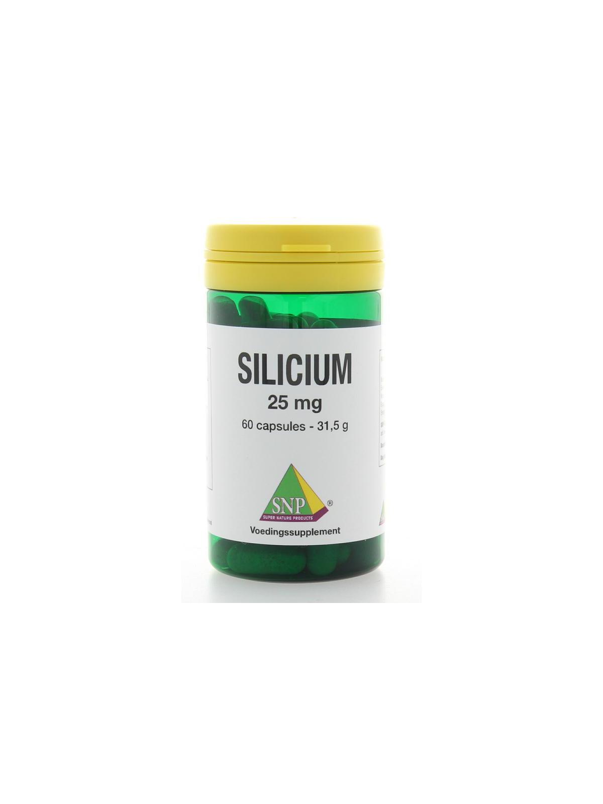 Silicium 25 mg