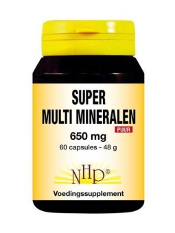 Super multi mineralen 650mg puur