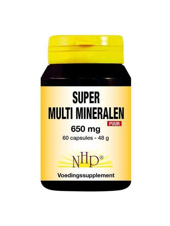 Super multi mineralen 650mg puur