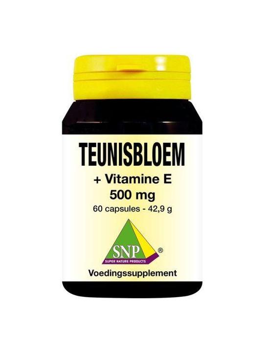 Teunisbloem vitamine E 500 mg