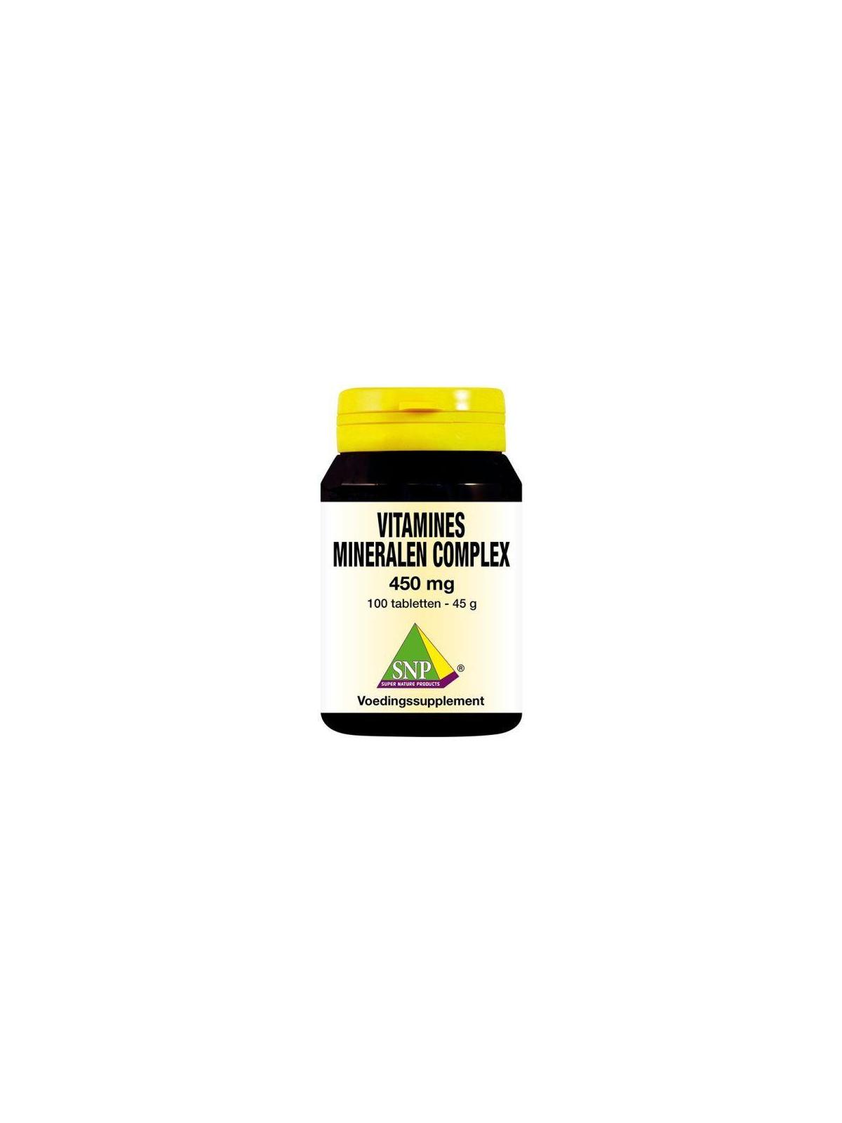 Vitamines mineralen complex 450mg