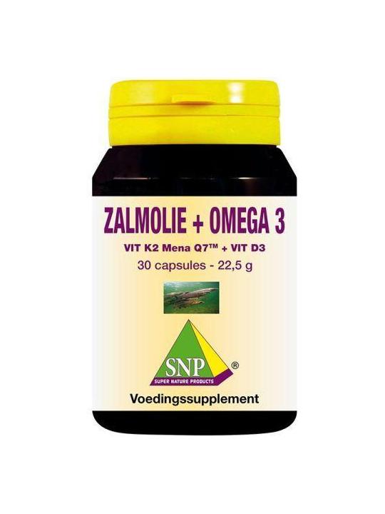 Zalmolie & vit. K2 mena Q7 & vit. D3 & vit. E