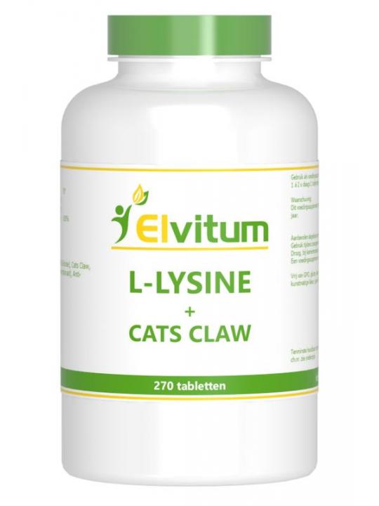 L-Lysine cats claw