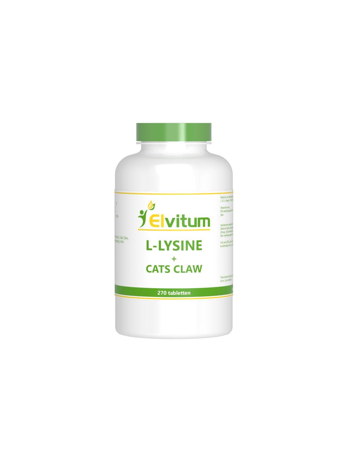 L-Lysine cats claw