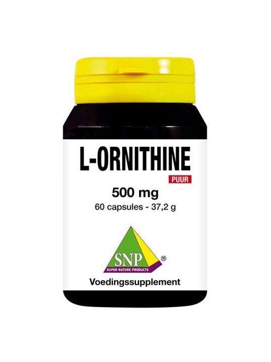 L-Ornithine 500mg puur