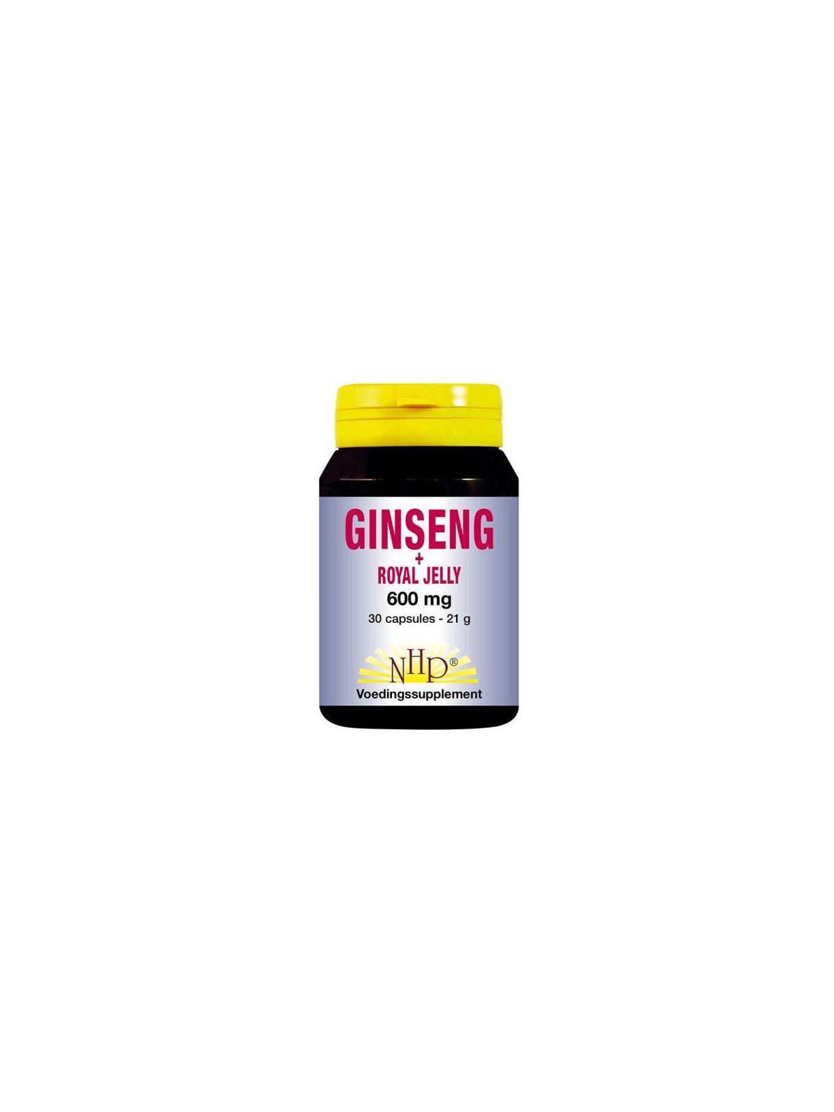 Ginseng royal jelly 600mg