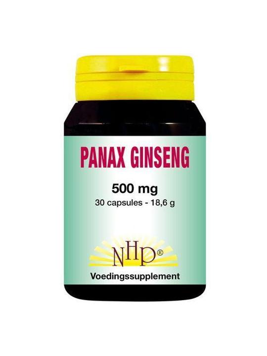 Panax ginseng 500mg