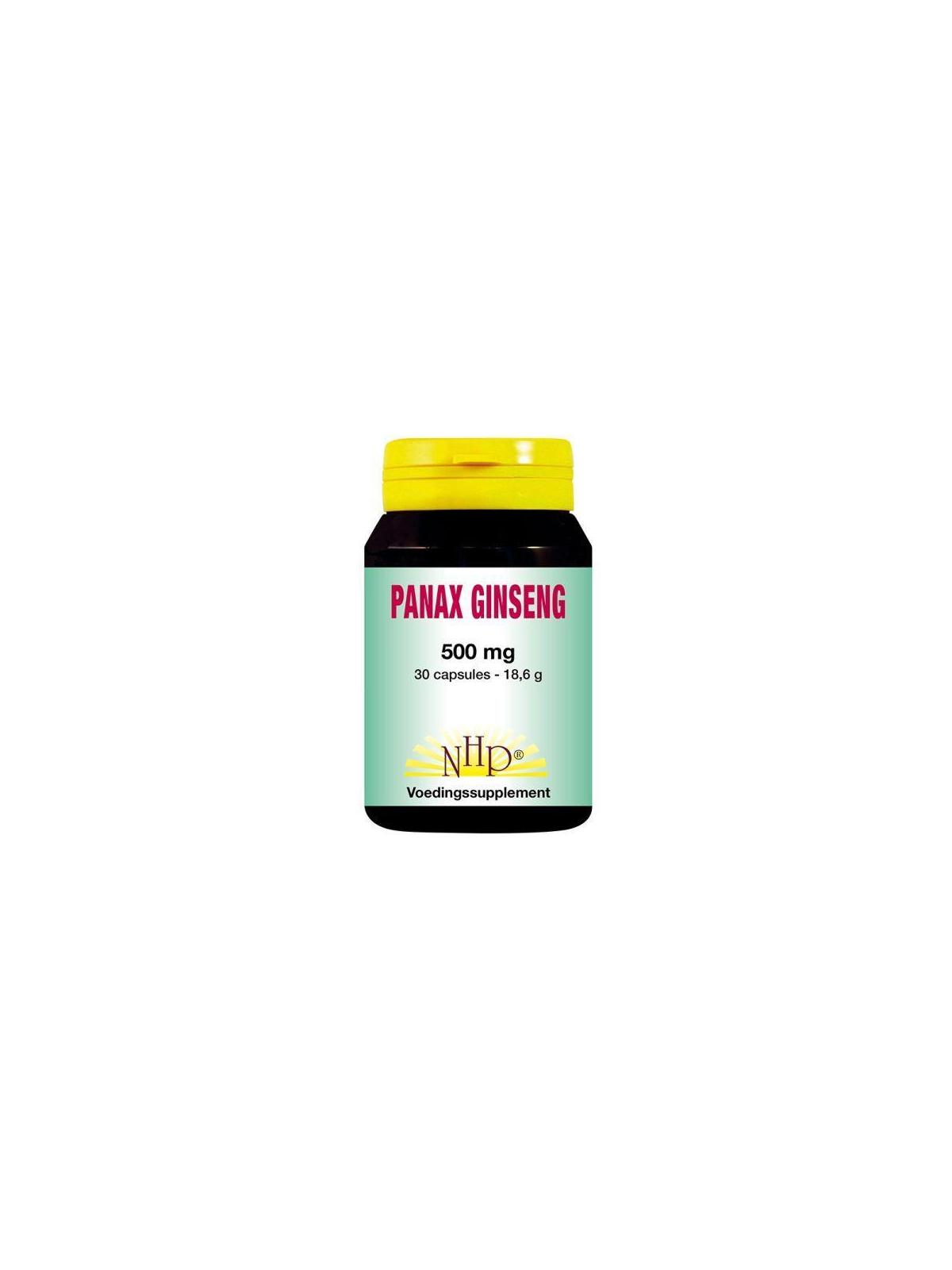 Panax ginseng 500mg