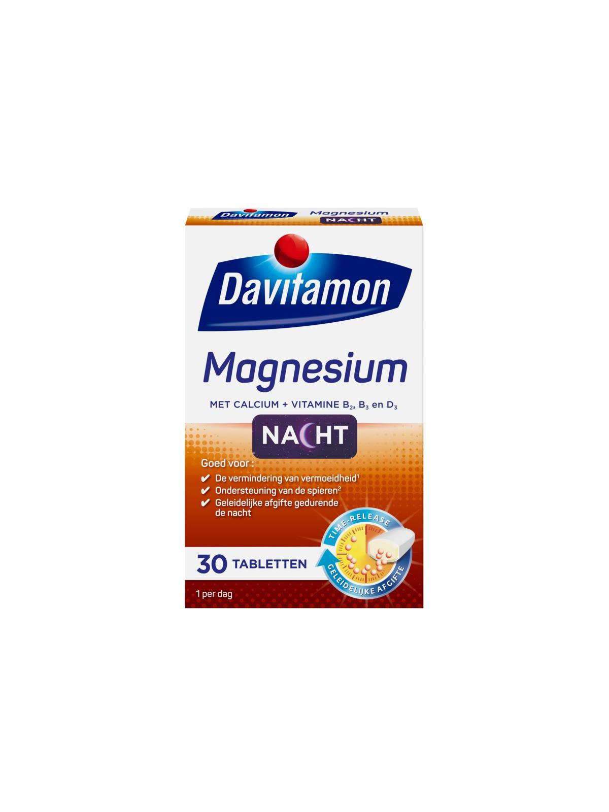 Magnesium speciaal voor de nacht