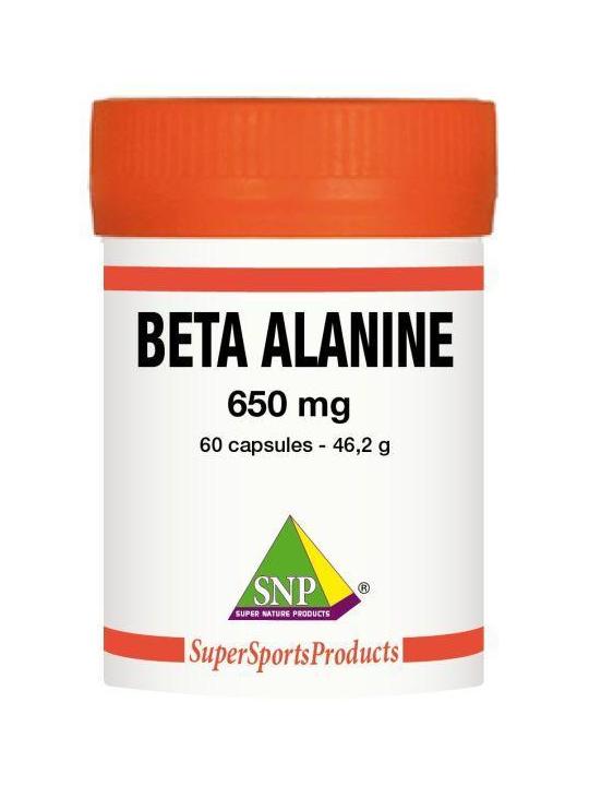 Beta alanine 650 mg puur