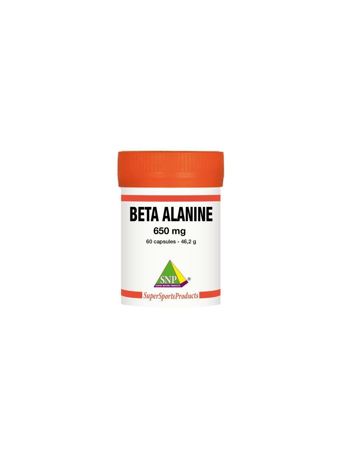 Beta alanine 650 mg puur