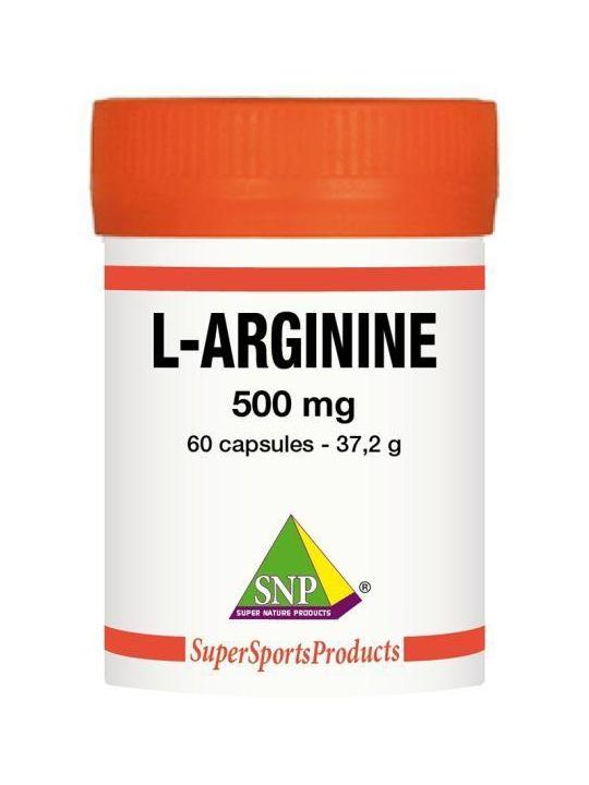 L-Arginine 500mg puur