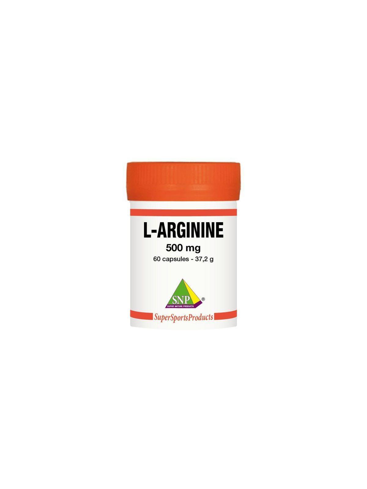 L-Arginine 500mg puur