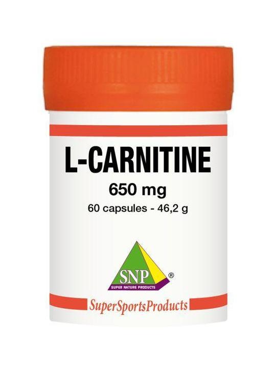 L-Carnitine 650mg puur