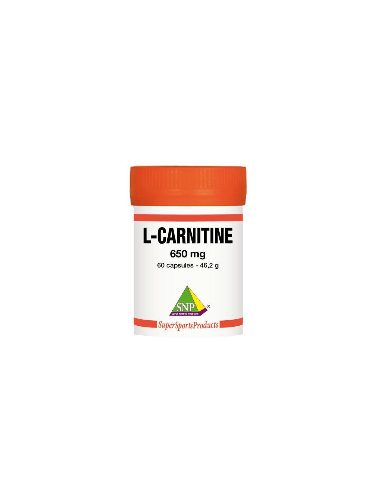 L-Carnitine 650mg puur