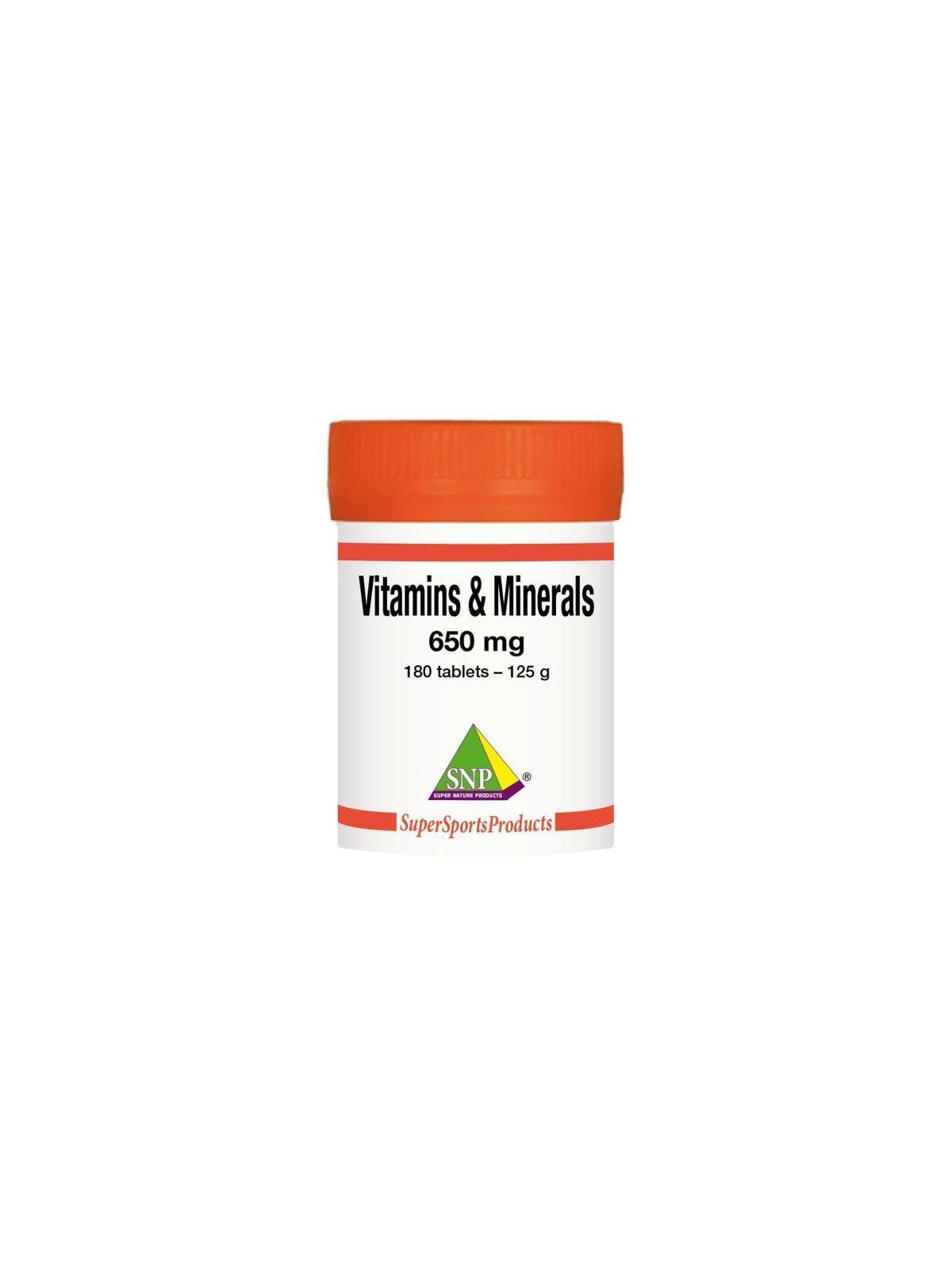 Vitamins minerals complex