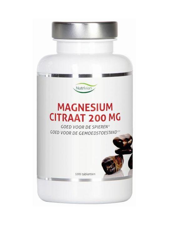 Magnesium citraat 200 mg