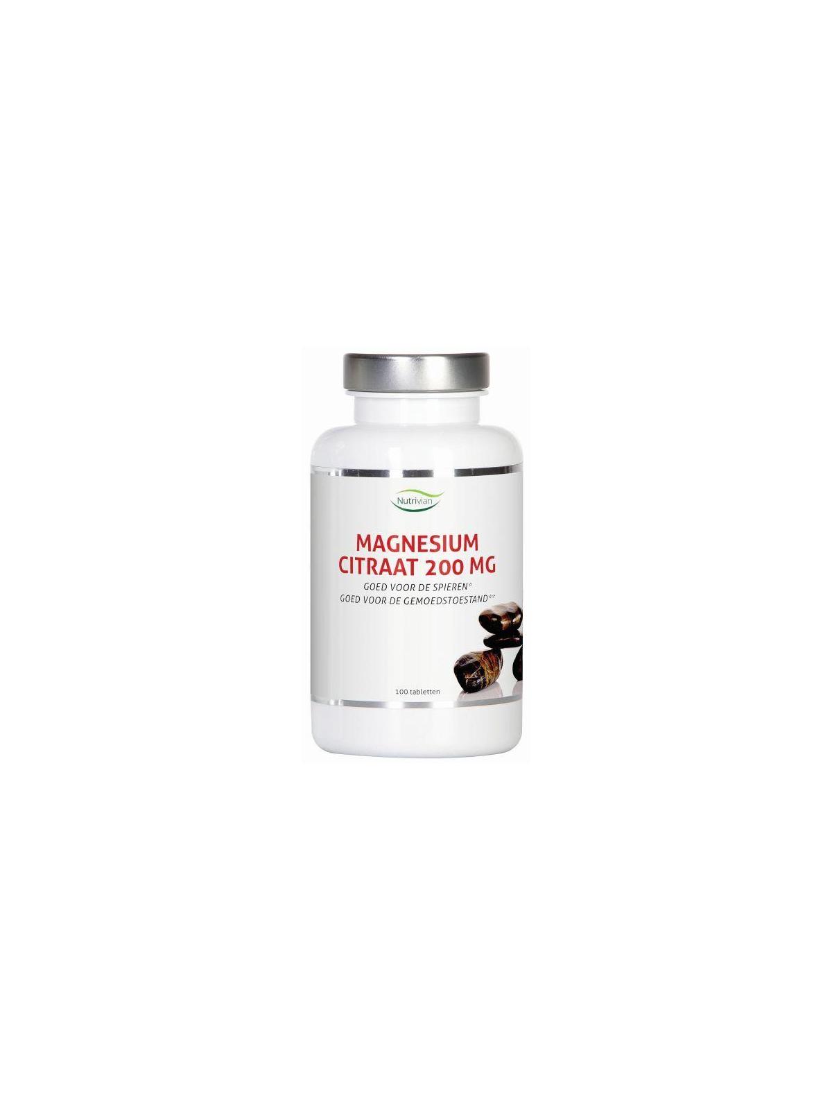 Magnesium citraat 200 mg