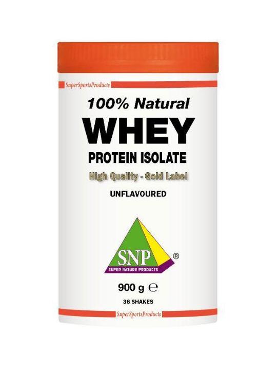 Whey proteine isolate 100% natural