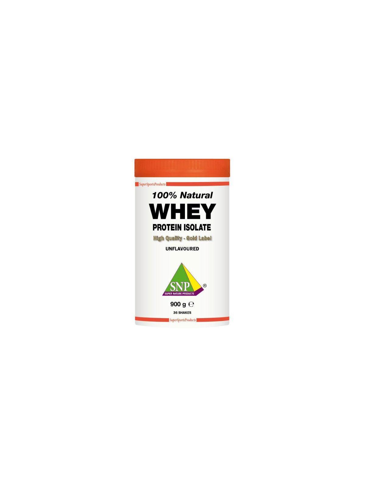 Whey proteine isolate 100% natural