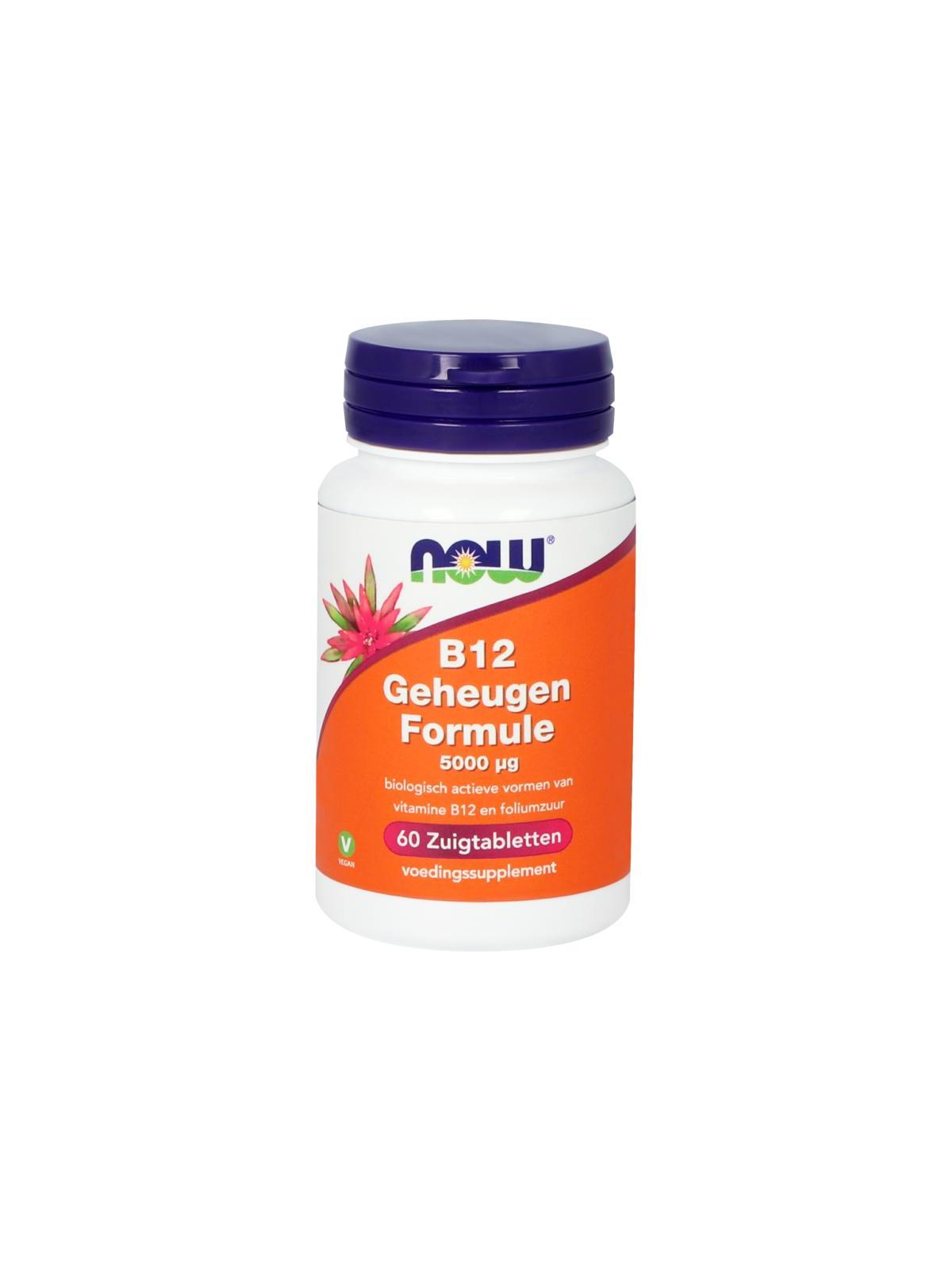 Vitamine B12 geheugenformule 5000 mcg