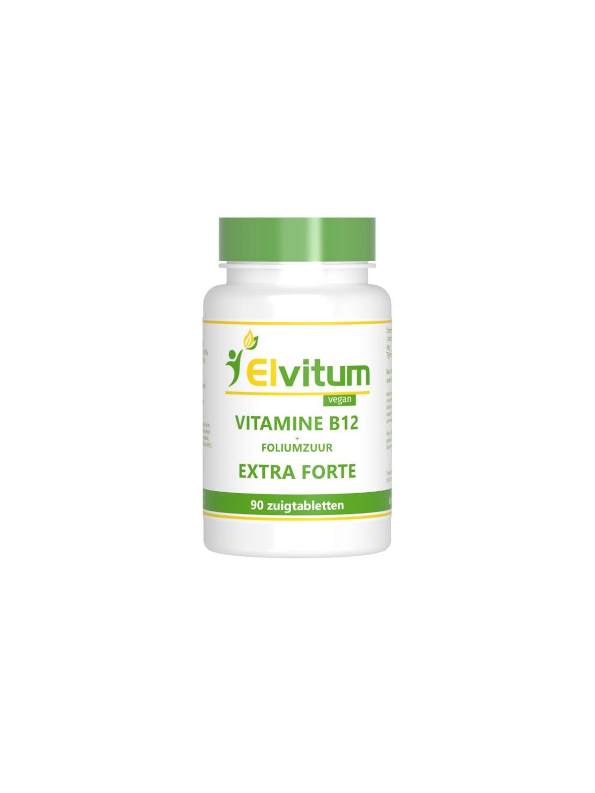 Vitamine B12 extra forte + foliumzuur