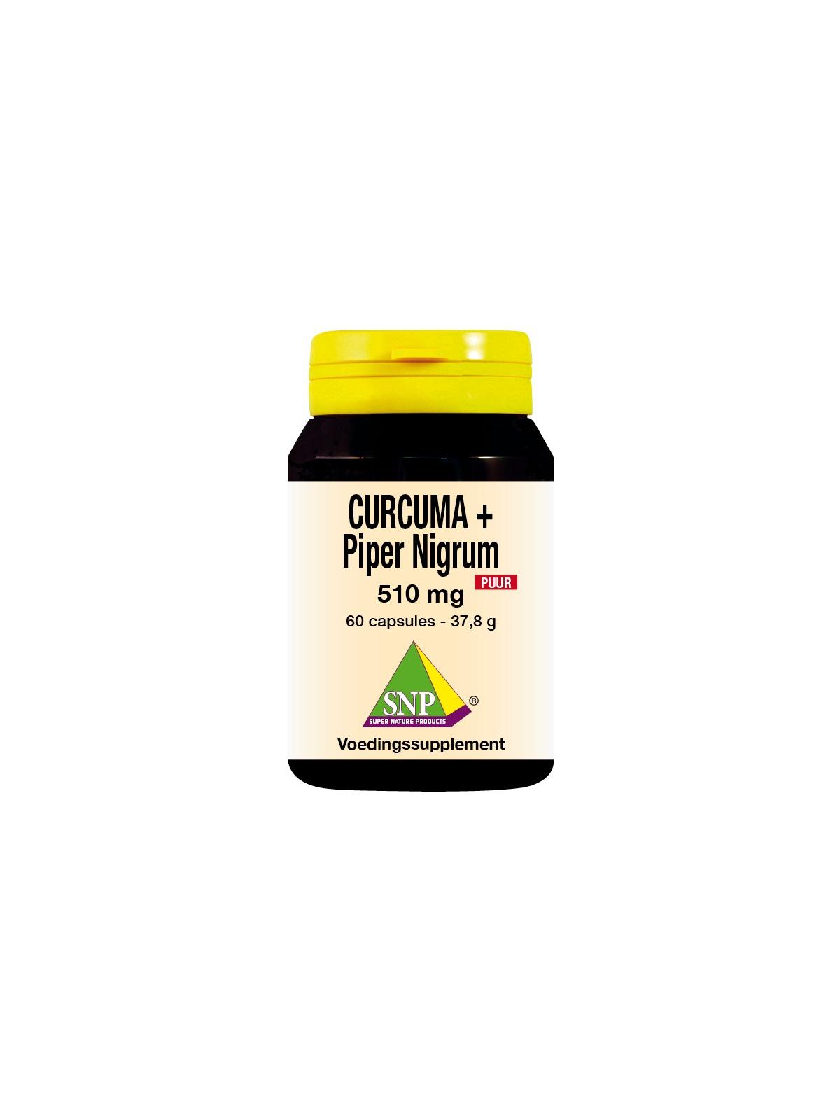 Curcuma & piper nigrum 510mg puur